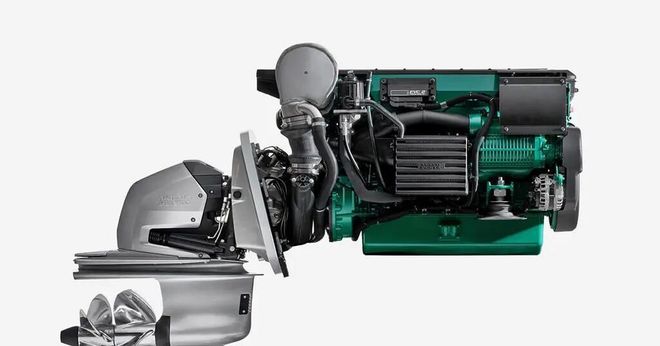 沃尔沃遍达推出全新D6 480 DPI船尾发动机集齐所有标志