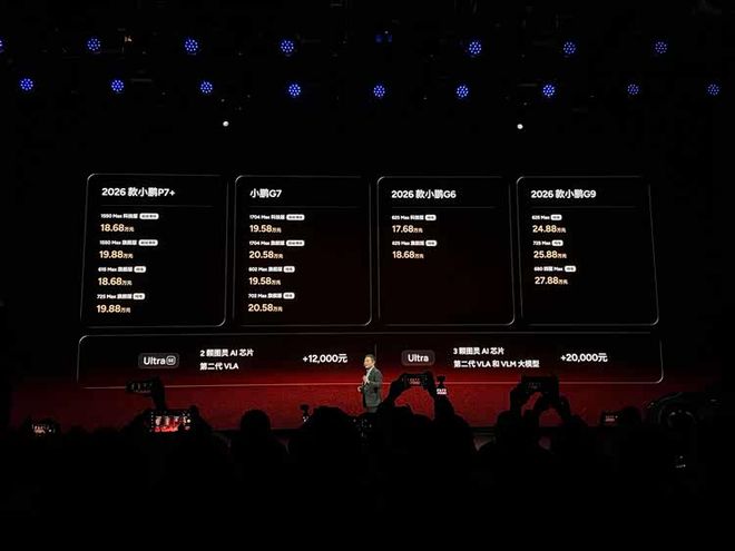 多款纯电增程新车上市新款小鹏P7+ 18